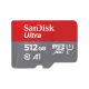 SanDisk Ultra 512GB MicroSDXC UHS-I Memory Card (SDSQUAC-512G-GN6MN)